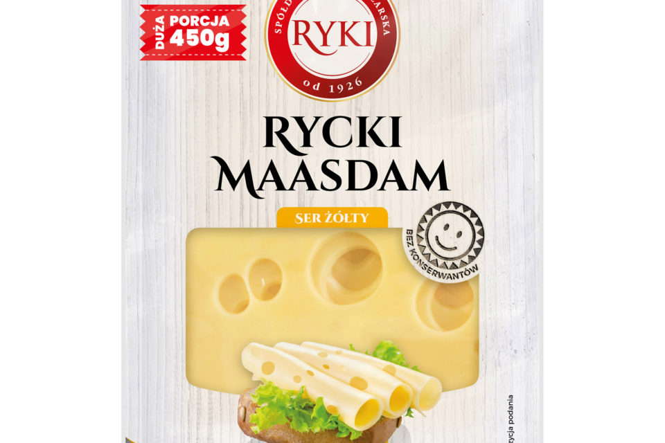 Rycki Maasdam duża porcja 450 g