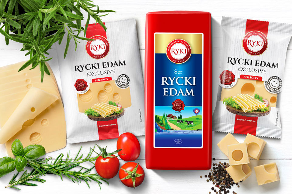 Kampania promocyjna sera Rycki Edam